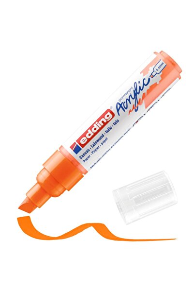 Edding قلم أكريليك 5000 5-10 ملم ماركر برتقالي 066 - برتقالي