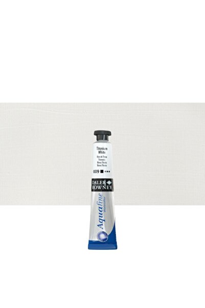 Daler Rowney Aquafine Tüp Suluboya 8ml N:009 Titanium White - Beyaz - Evde Eğ...