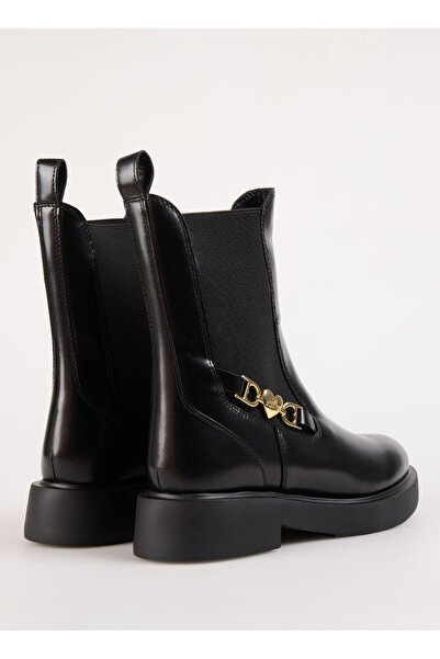 Love Moschino Siyah Kadın Deri Bot JA24204G0L