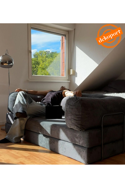 Dekoport Relax Kanepe Yatak Olabilen Açılır Aktivite Koltuğu Özel Bondex Sünger 50 Dns