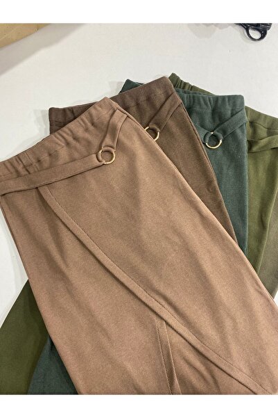 Cherry Lane Дамска пола с корсет и набори, с детайлен подгъв