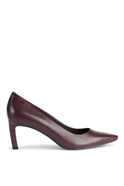 Dkny Bordo Kadın Deri Stiletto K3496787