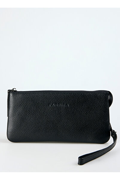 Fabrika Siyah Erkek Deri Cüzdan Frk 531 Flt Deri Siyah