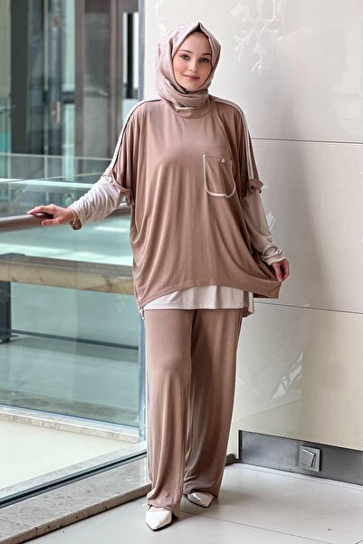 Ghisa Two Piece Tunic Pants 3 Piece Set