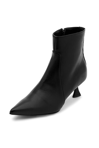 Valentino Siyah Kadın Deri Topuklu Bot 91D2520NAP