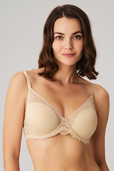 civetta Underwireunsupportive Non-Padded Shaping / Sculpting Lace Minimizer Bra