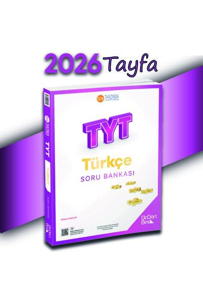 Üç Dört Beş Yayıncılık 345 Yayınları TYT Türkçe Soru Bankası - Yeni Nesil Güncel Müfredata Uygun