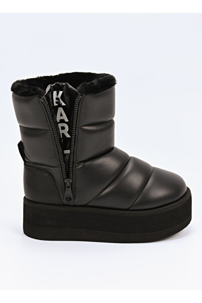 Karl Lagerfeld Siyah Kadın Bot KL48554 F0X
