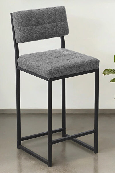 Armens Life Mobilya, Lojistik & Elektronik Ticaret Bar Sandalyesi Ada Mutfak Sandalyesi Bar Taburesi Mutfak Sandalyesi 65 Cm - Gri
