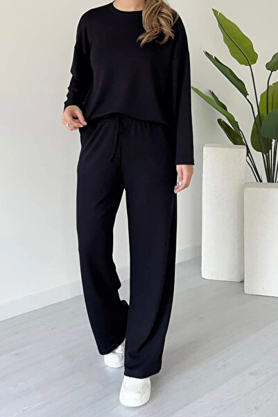 Balenbi Women's Crew Neck Long Sleeve Modal Set 1109