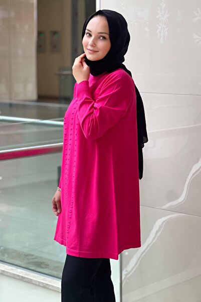 Nuss Raglan Sleeve Tunic with Wick Detail