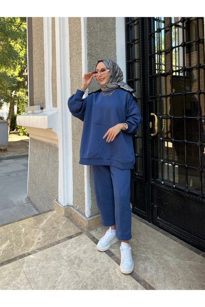 W WARGA ÜÇ İPLİK TESETTÜR TAKIM