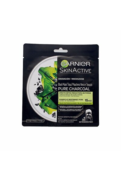 Garnier Skinactive Pure Charcoal Black Detox-maske Mit Porenverkleinernder Wirkung, 28 G 28 gr