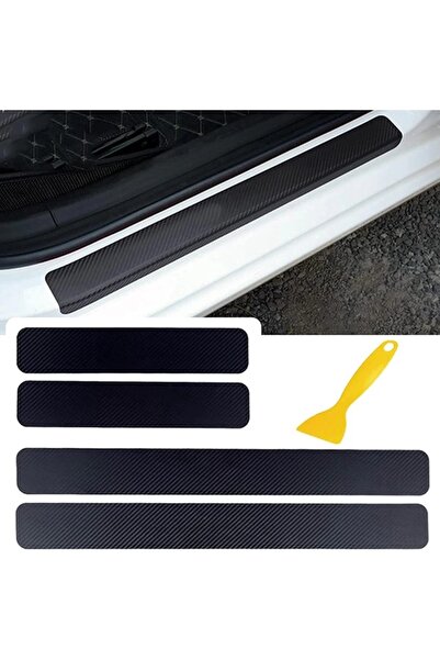 tribritzi FOR Daihatsu Feroza SPECIAL compatible Auto Door thresholds Sticker Carbon 4 Pieces