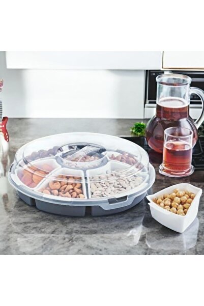 Çankaya LİLYUM 7 BÖLMEKİ KAHVALTI VE ÇEREZLİK KABI