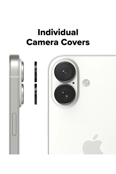 Ringke iPhone 17 Lens Protector | Camera Lens Frame Glass | 2Pack