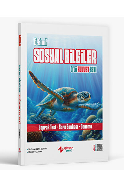 İŞLEYEN ZEKA İşleyen Zeka 6. Sınıf Sosyal Bilgiler 3 lü Kuvvet Serisi Seti