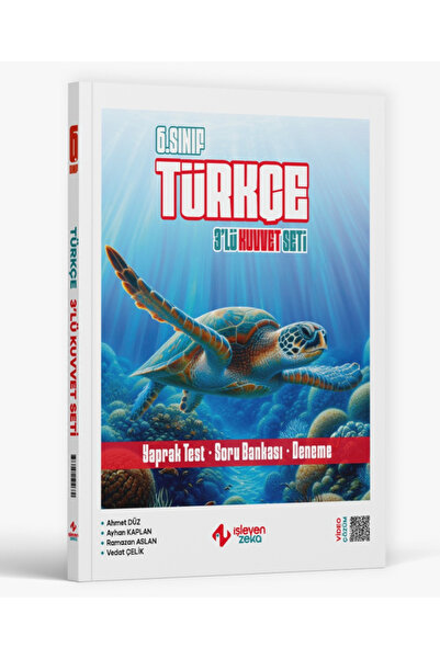 İŞLEYEN ZEKA 6. Sınıf Türkçe 3 Lü Kuvvet Serisi Seti