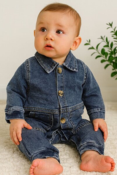 MimiCo Bebek Kot Tulum Cepli Uzun Kollu