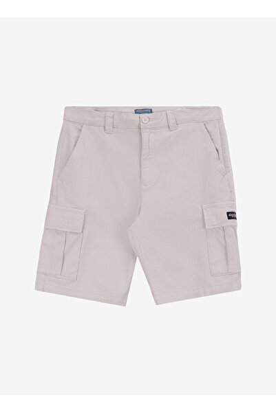 Discovery Expedition D5SM-SHT3889 Taş Normal Bel Standart Düz Erkek Kargo Şort