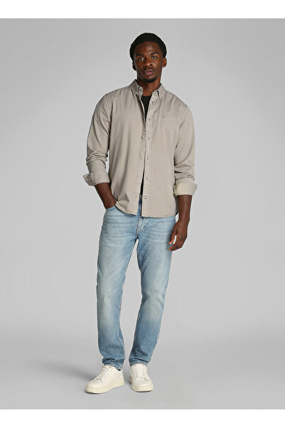 Calvin Klein Gri Erkek Gömlek K10K114200PAH