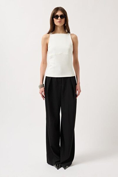 novafems Μπλούζα με λεπτομέρεια κορδέλας πλάτης