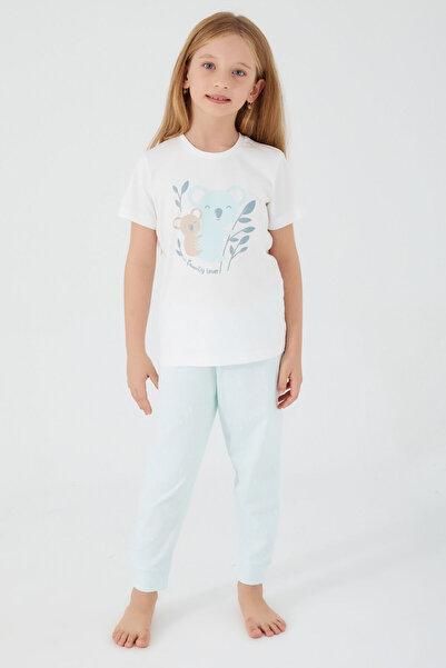 Rolypoly Σετ κοριτσίστικη λευκή πιτζάμα