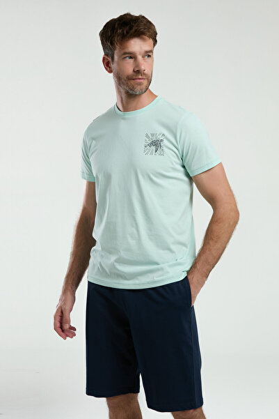 Arnetta Ανδρικό κοστούμι πράσινη βερμούδα