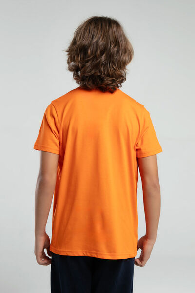 Kappa Boy's Orange T-Shirt