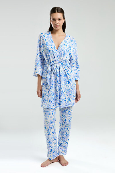 Arnetta Жіночий білий 3-комплект піжами