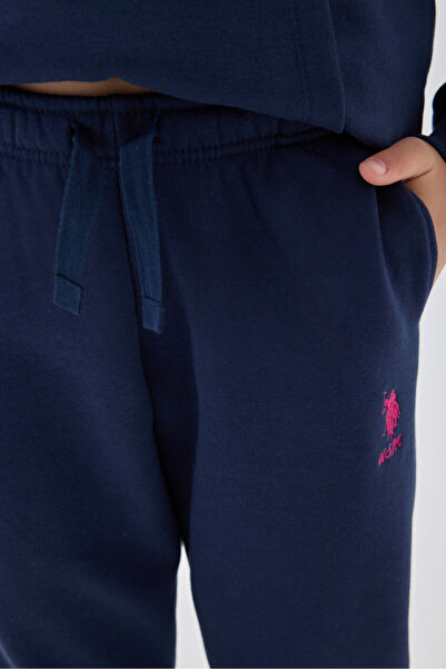 U.S. Polo Assn. 4-15 éves Licensed Us Polo ASSN lány tréningruha - sötétkék