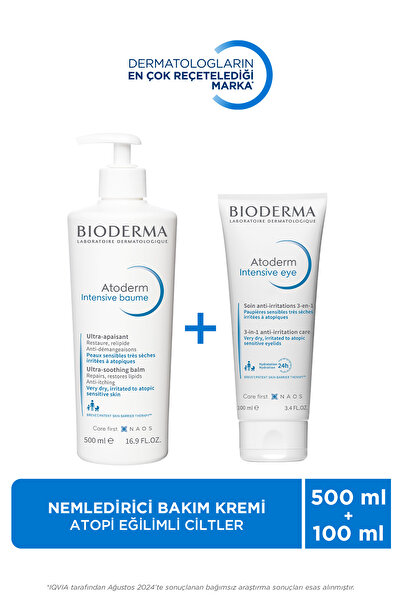 Bioderma Atoderm Çok Kuru Ve Atopi Eğilimli Yüz Ve Göz Çevresi Nemlendirici B...