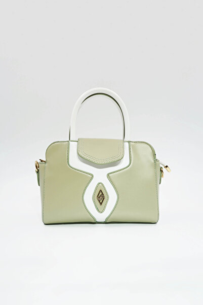 Aron Atelier Soley Water Green Matte Shiny Women's Handbag