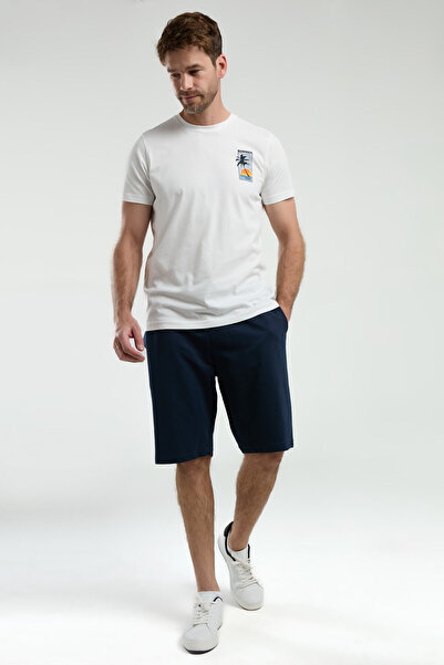 Arnetta Ανδρικό λευκό κοστούμι βερμούδας