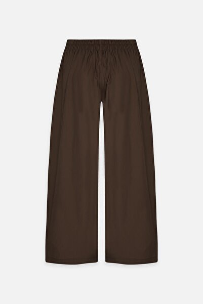 Setre Παντελόνι Capri με λεπτομέρεια από καουτσούκ στη μέση σε πικρό καφέ