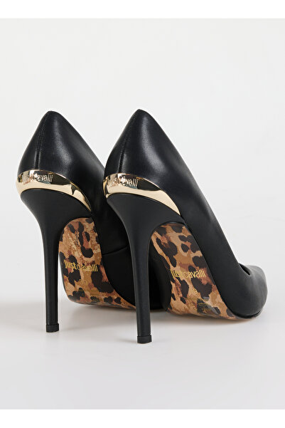 Just Cavalli Siyah Kadın Deri Stiletto 77RA3S01ZPA33899