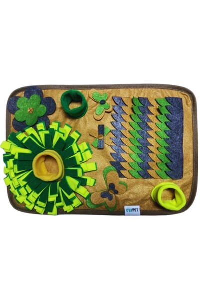 oyapet İnteraktif Köpek Koklama Matı Yavaş Besleme Için Mama Saklamalı Stres Giderici Bulmaca Matı Yeni