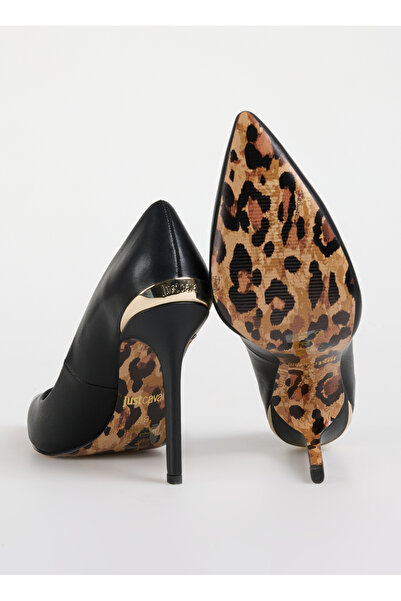 Just Cavalli Siyah Kadın Deri Stiletto 77RA3S01ZPA33899