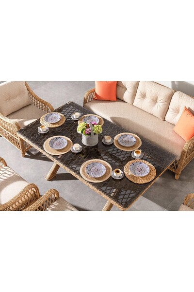 Divona Home Madeo Rolex Bahçe Balkon Oturma Grubu