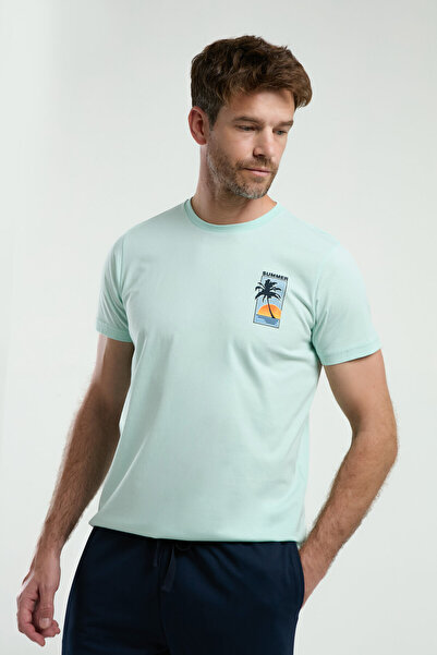 Arnetta Men's Green Bermuda Suit