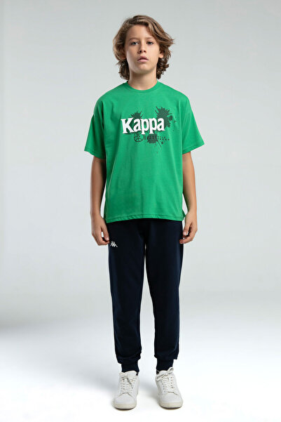 Kappa Boy's Green T-Shirt