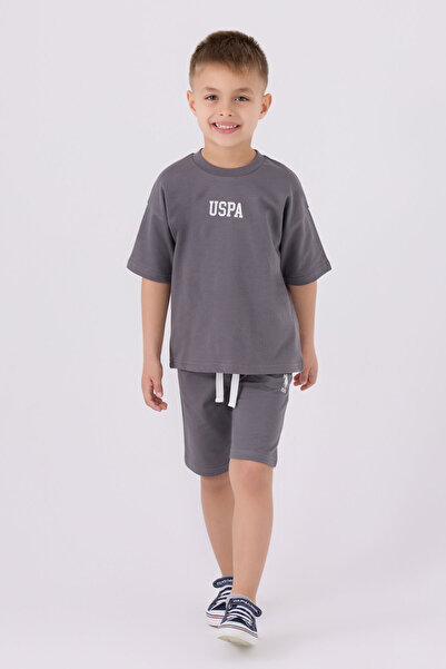 U.S. Polo Assn. Boy's Antacid Bermuda Suit