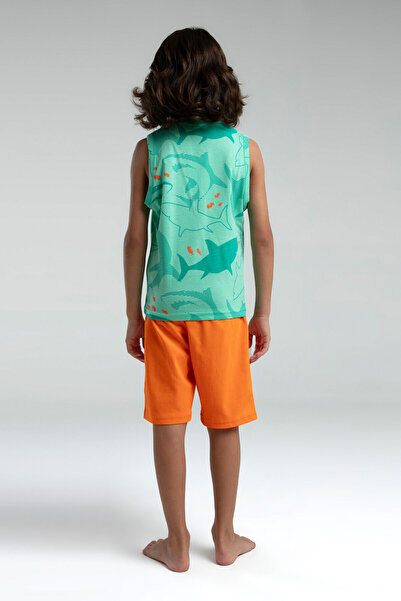 Rolypoly Boy's Brown Bermuda Set