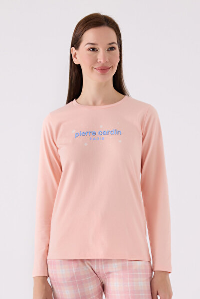 Pierre Cardin Kadın Pembe Uzun Kol Pijama Takım