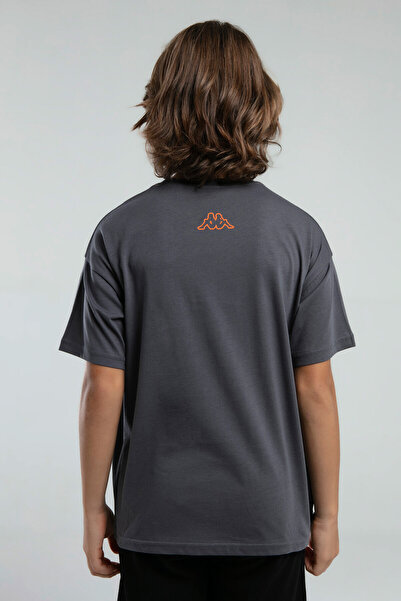 Kappa Boy's Black T-Shirt