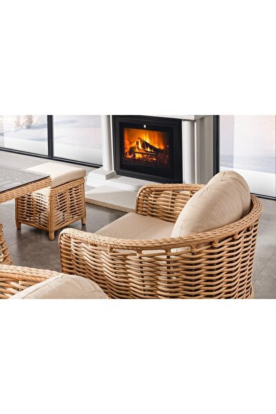 Divona Home Verona Bahçe Balkon Oturma Grubu (3+1+1+masa)