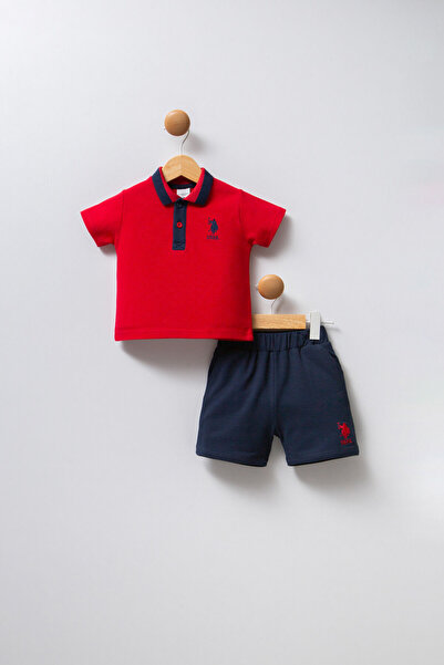 U.S. Polo Assn. U.S. Polo Assn Erkek Bebek Kırmızı Takım