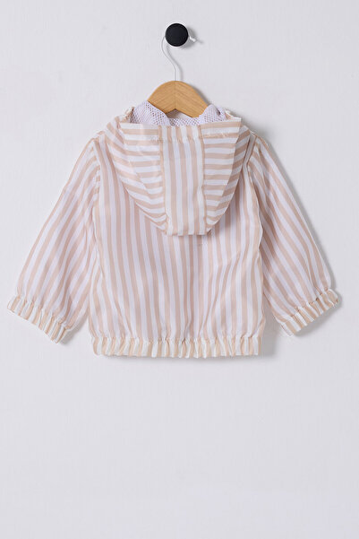 U.S. Polo Assn. Baby Boy Cream Raincoat