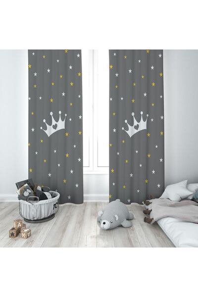 Talia Home Дитяча та дитяча кімната з візерунком у вигляді зірчастої корони, ...