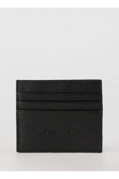 Fabrika Siyah Erkek 8x10x2 cm Deri Cüzdan Frk 353 Flt